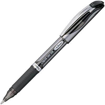 Pentel Bl60 Energel Gel Ink Pen Broad 1.0Mm Black BL60-A - SuperOffice