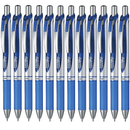 Pentel BL77 Energel Gel Ink Pen Retractable Medium 0.7mm Blue Box 12 BL77-C (Box 12) - SuperOffice
