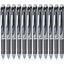 Pentel BL80 Energel Retractable Gel Ink Pens 1.0mm Black Box 12 BL80-A (Box 12) - SuperOffice