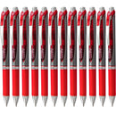 Pentel BL80 Energel Retractable Gel Ink Pens 1.0mm Red Box 12 BL80-B (Box 12) - SuperOffice