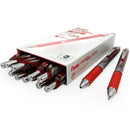 Pentel BL80 Energel Retractable Gel Ink Pens 1.0mm Red Box 12 BL80-B (Box 12) - SuperOffice