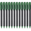 Pentel EnerGel BL417 Gel Roller Pen 0.7mm Box 12 Green BL417-D (Box 12) - SuperOffice