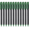 Pentel EnerGel BL417 Gel Roller Pen 0.7mm Box 12 Green BL417-D (Box 12) - SuperOffice