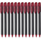 Pentel EnerGel BL417 Gel Roller Pen 0.7mm Box 12 Red BL417-B (Box 12) - SuperOffice