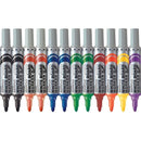 Pentel Maxiflo Whiteboard Marker Bullet Point 2.1mm Assorted Colours Box 12 MWL5-AST - SuperOffice