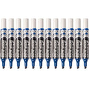 Pentel Maxiflo Whiteboard Marker Chisel Point 7mm Blue Box 12 MWL6-C (Box 12) - SuperOffice