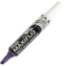 Pentel Maxiflo Whiteboard Marker Chisel Point 7Mm Violet MWL6-V - SuperOffice
