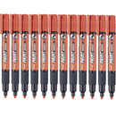 Pentel MMP20 Paint Marker Medium Bullet Point Orange Box 12 MMP20-ORG - SuperOffice