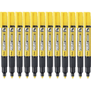 Pentel MMP20 Paint Marker Medium Bullet Point Yellow Box 12 MMP20-YELLOW - SuperOffice
