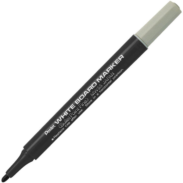 Pentel Mw5S Whiteboard Marker Bullet Point Black Box 12 MW5S-A - SuperOffice