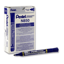 Pentel N850 Permanent Marker Bullet Point 1.5mm Black Box 12 N850-A (Box 12) - SuperOffice