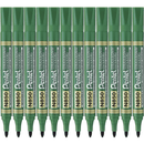 Pentel N850 Permanent Marker Bullet Tip 1.5mm Point Green Box 12 N850-D (Box 12) - SuperOffice