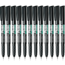 Pentel NMF50 Green Label Permanent Marker 0.5mm Black Box 12 NMF50A (Box 12) - SuperOffice