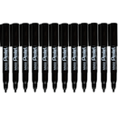 Pentel NN50 Green Label Permanent Marker Bullet Point Green Box 12 NN50-D (Box 12) - SuperOffice