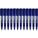 Pentel NN50 Permanent Marker Bullet Tip Point Blue Box 12 NN50C (Box 12) - SuperOffice