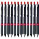 Pentel Oh! K497 Retractable Gel Rollerball Pen 0.7mm Red Box 12 K497-B (Box 12) - SuperOffice