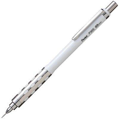 Pentel P365 Stein Mechanical Pencil 0.5Mm White P365-SW - SuperOffice