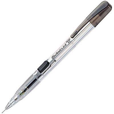 Pentel Techniclick Mechanical Pencil 0.5Mm Black Box 12 PD105T-A - SuperOffice