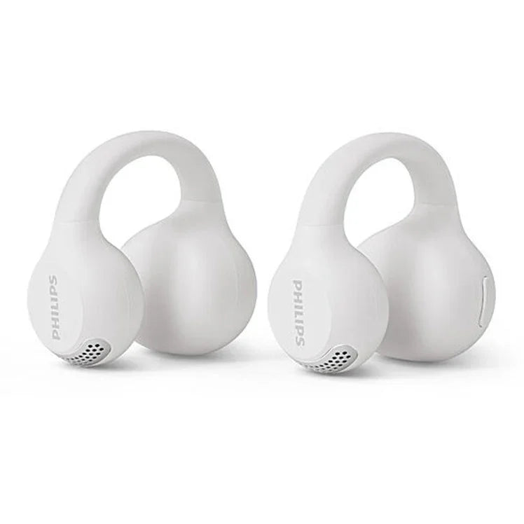 Philips 2000 Series Open-Ear True Wireless Earbuds Earphones Clip On White TAQ2000WT/97 - SuperOffice