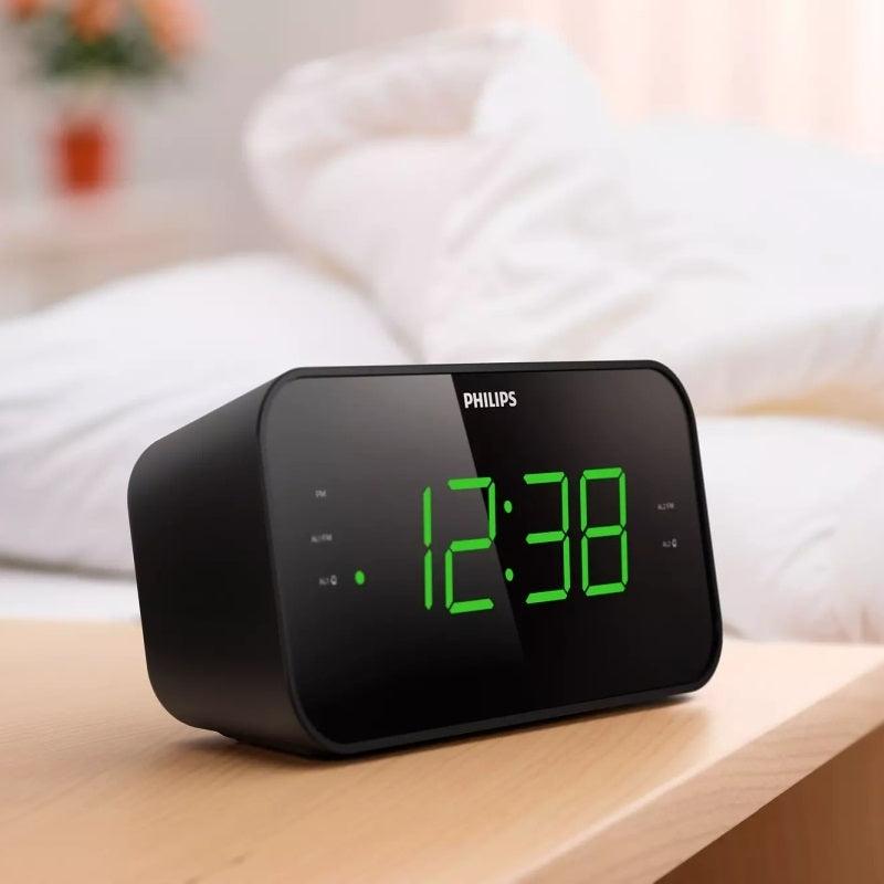 Philips Clock Radio Large Display FM Digital TAR3306 - SuperOffice