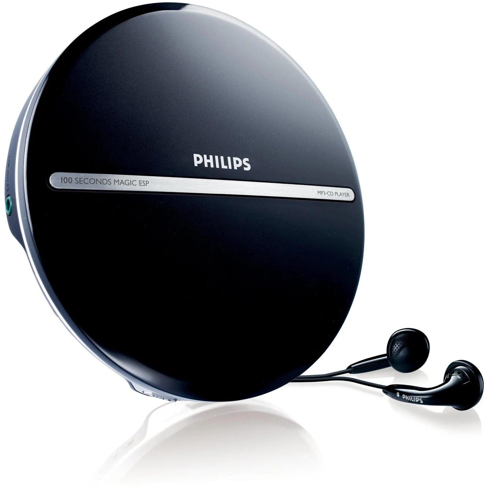 Philips Portable MP3 CD Disc Player with Earphones | SuperOffice