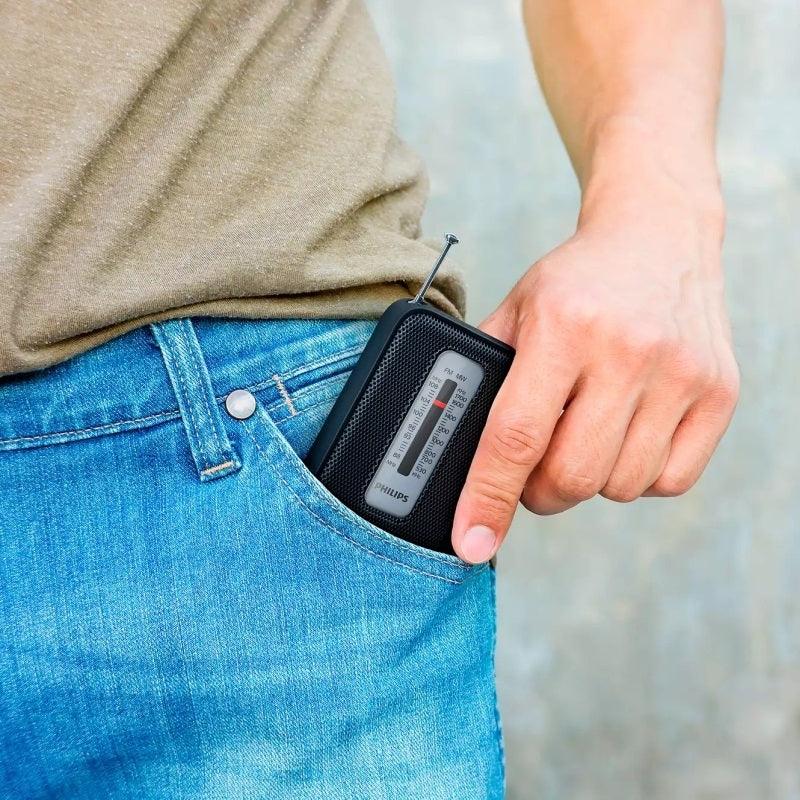 Philips TAR1506 Portable Radio AM/FM Analog Compact Small TAR1506 - SuperOffice