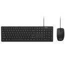 Philips Wired Keyboard & Mouse Combo USB Black SPT6302B - SuperOffice