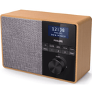 Philips Wooden Radio TAR5505 DAB+/FM Bluetooth LED Clock Alarm & Kitchen Timer TAR5505 - SuperOffice