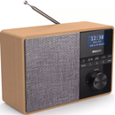 Philips Wooden Radio TAR5505 DAB+/FM Bluetooth LED Clock Alarm & Kitchen Timer TAR5505 - SuperOffice