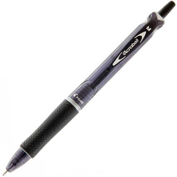 Pilot Acroball Retractable Ballpoint Pen 1.0Mm Black 625041 - SuperOffice