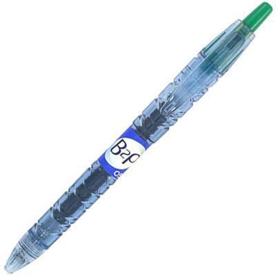 Pilot Begreen B2P 'Bottle To Pen' Retractable Gel Ink Pen 0.5Mm Green 622604 - SuperOffice