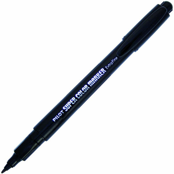 Pilot Begreen Super Colour Marker Extra Fine 2.0Mm Black Box 10 660043 - SuperOffice