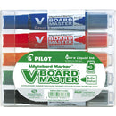 Pilot Begreen V Board Master Whiteboard Marker Bullet Point 6.0Mm Assorted Wallet 5 666037 - SuperOffice