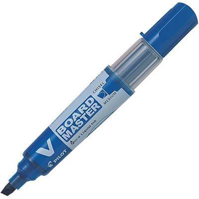 Pilot Begreen V Board Master Whiteboard Marker Chisel Point 6.0Mm Blue Box 10 660112 - SuperOffice