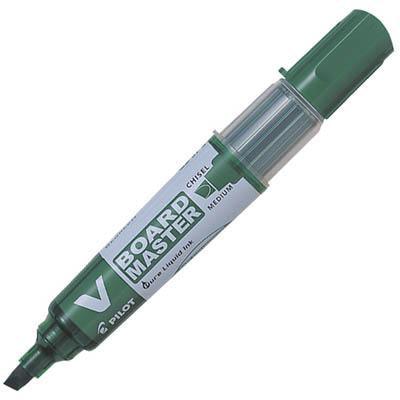Pilot Begreen V Board Master Whiteboard Marker Chisel Point 6.0Mm Green Box 10 660114 - SuperOffice