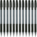 Pilot BPS-GP SuperGrip Ballpoint Pen Medium 1.0mm Black Box 12 BPSGPM (Black Med Box 12) - SuperOffice
