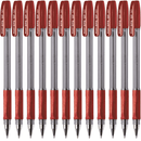 Pilot BPS-GP SuperGrip Ballpoint Pen Medium 1.0mm Red Box 12 BPSGPM (Red Med Box 12) - SuperOffice