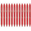 Pilot Frixion Clicker Erasable Gel Ink Pen 0.7mm Red Box 12 BLRTFR7R (Box 12) - SuperOffice