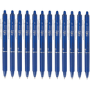 Pilot Frixion Clicker Retractable Erasable Gel Ink Pen 0.7mm Blue Box 12 BLRTFR7L (Box 12) - SuperOffice