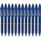 Pilot Frixion Clicker Retractable Erasable Gel Ink Pen 1.0mm Blue Box 12 622871 (Box 12) - SuperOffice