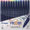 Pilot Frixion Erasabl Fineliner Marker Pens 0.45mm Assorted Colours Pack 12 SW-FF-S12 - SuperOffice