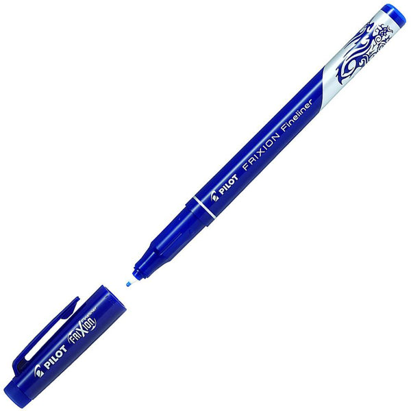 Pilot Frixion Erasable Fineliner Pen 0.45Mm Blue SW-FF-L - SuperOffice