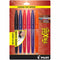 Pilot Frixion Erasable Gel Ink Pen 0.7Mm Assorted Pack 6 636110 - SuperOffice
