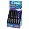 Pilot Frixion Erasable Gel Ink Pen 0.7Mm Black And Blue Display 24 622740 - SuperOffice