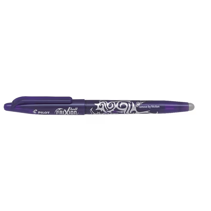 Pilot Frixion Erasable Gel Ink Pen 0.7mm Violet Purple Box 12 622705 (Box 12) - SuperOffice