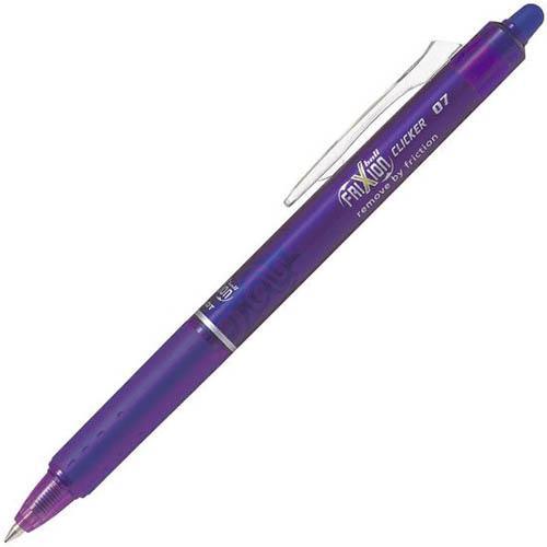 Pilot Frixion Erasable Gel Ink Retractable Pen 0.7Mm Violet 622785 - SuperOffice