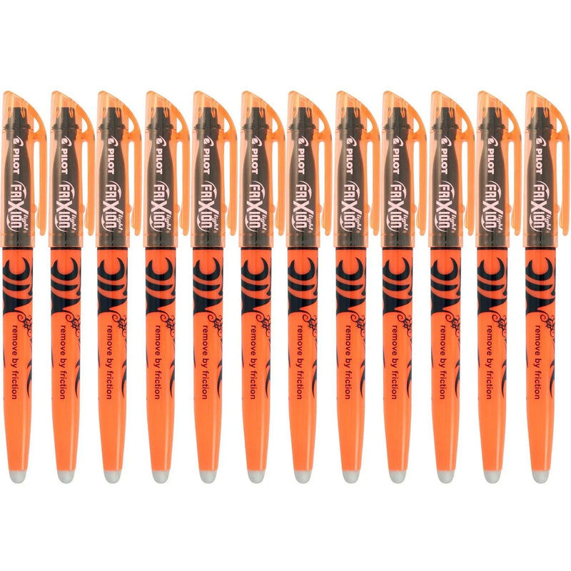 Pilot Frixion Erasable Highlighters 4.0mm Orange Box 12 622635 (Box 12) - SuperOffice