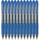 Pilot G2 Gel Ink Pen Retractable 0.7mm Fine Blue Box 12 G-2 BLG27L/622510 (Box 12) - SuperOffice