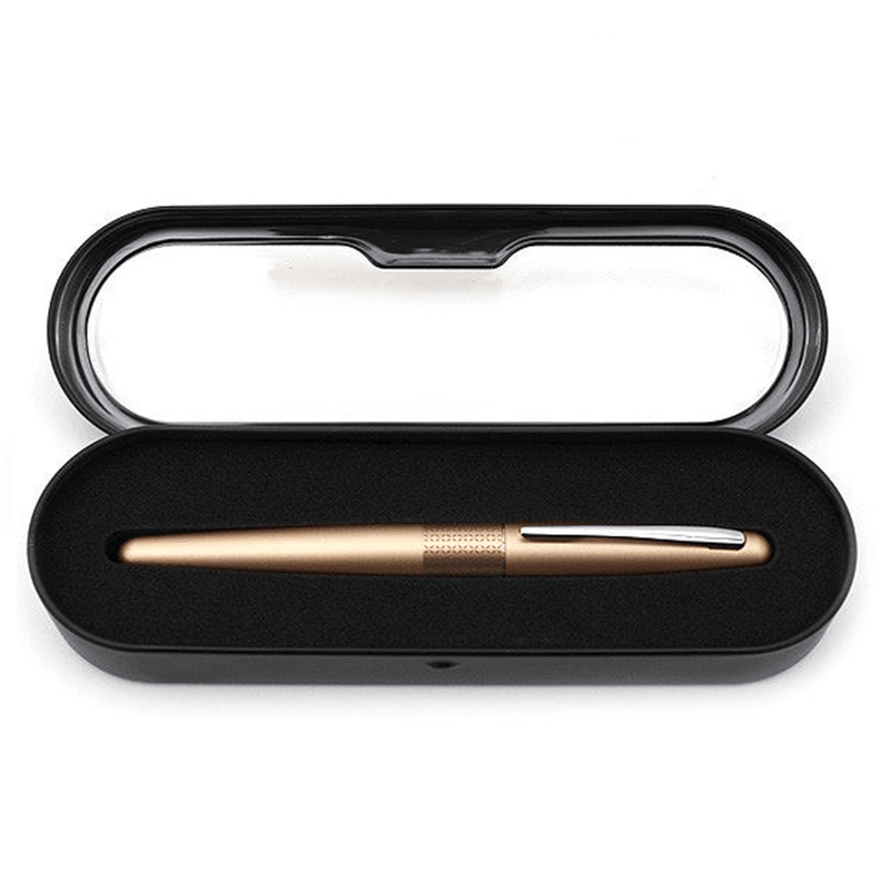 Pilot Metropolitan Fountain Pen Gold Barrel Medium Nib Black 624728 - SuperOffice
