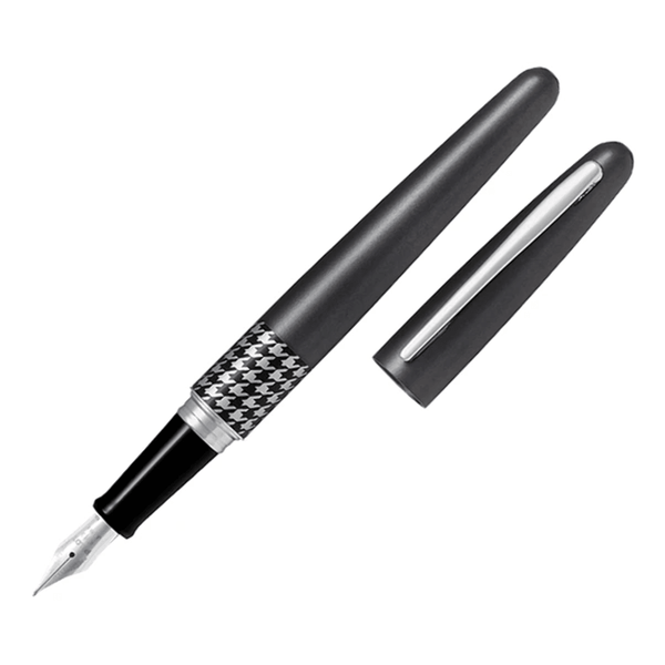 Pilot Metropolitan Fountain Pen Grey Houndstooth Fine Nib Black 624824 - SuperOffice